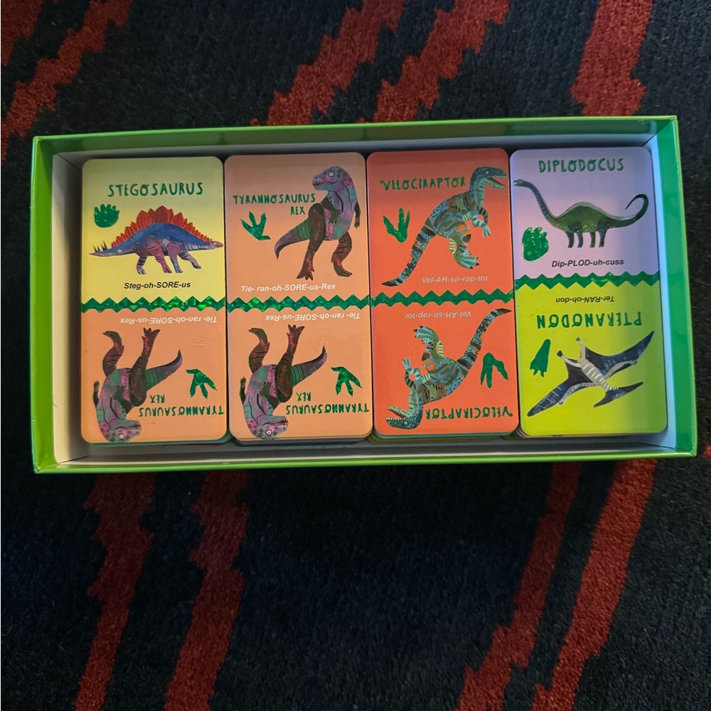 Melissa & Doug Anatomy Floor Puzzle, eeboo Dino Dominoes, mudpuppy World Puzzle - Picture 9 of 12